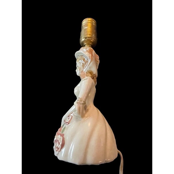 VTG FB Johnson Colonial Lady table lamp mid century - Picture 5 of 5